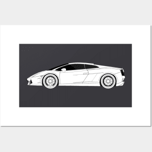 Lamborghini Gallardo Posters and Art